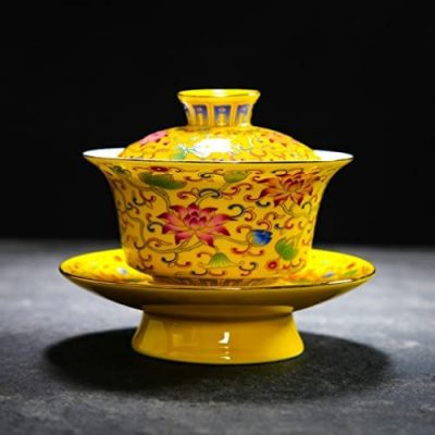 Gaiwan Tradicional Chino de Porcelana