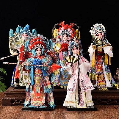 Muñecas Tradicionales Chinas de la Ópera de Pekín