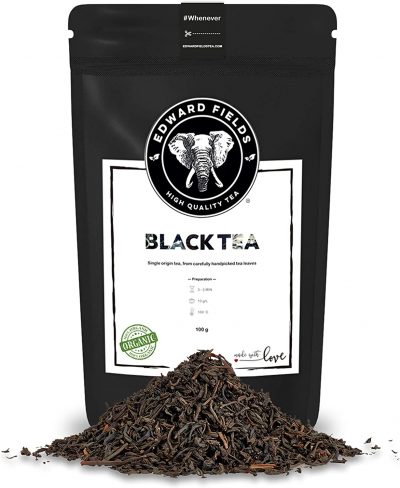 Edward Fields Tea - Té negro orgánico a granel de origen único China.