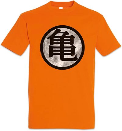 Camiseta con Estampado de Letra China Hombre